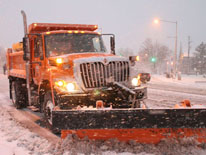 Photo of snow plow truck