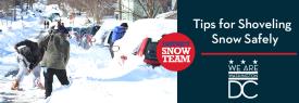 Man shoveling snow